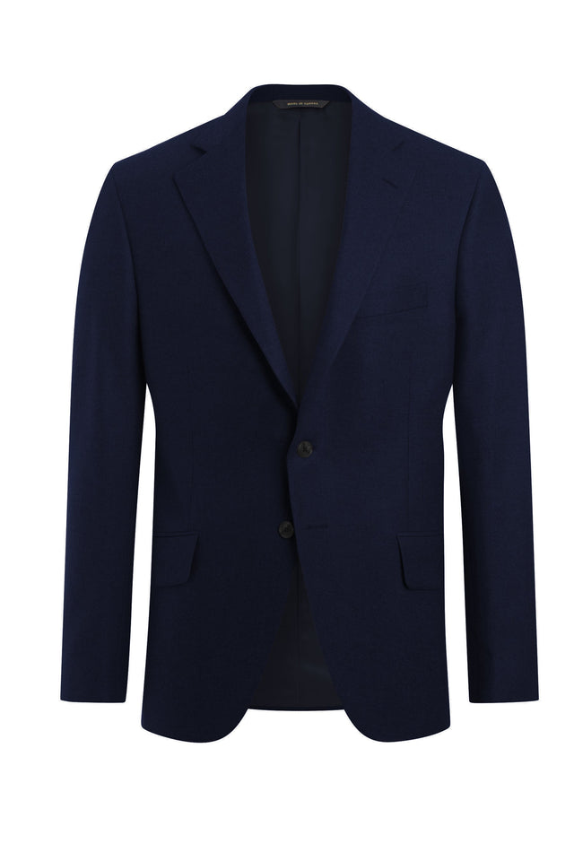 Blue Stretch Twill Jacket