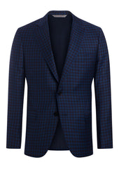 Blue 130's Check Overcheck Jacket