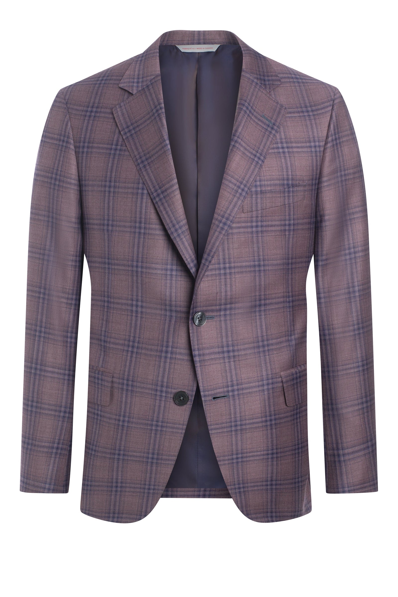 Light Purple 130 S Plaid Jacket