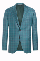 Green 130's Plaid Jacket