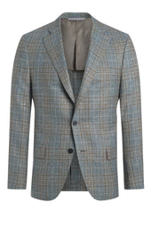 Teal Plaid Jacket