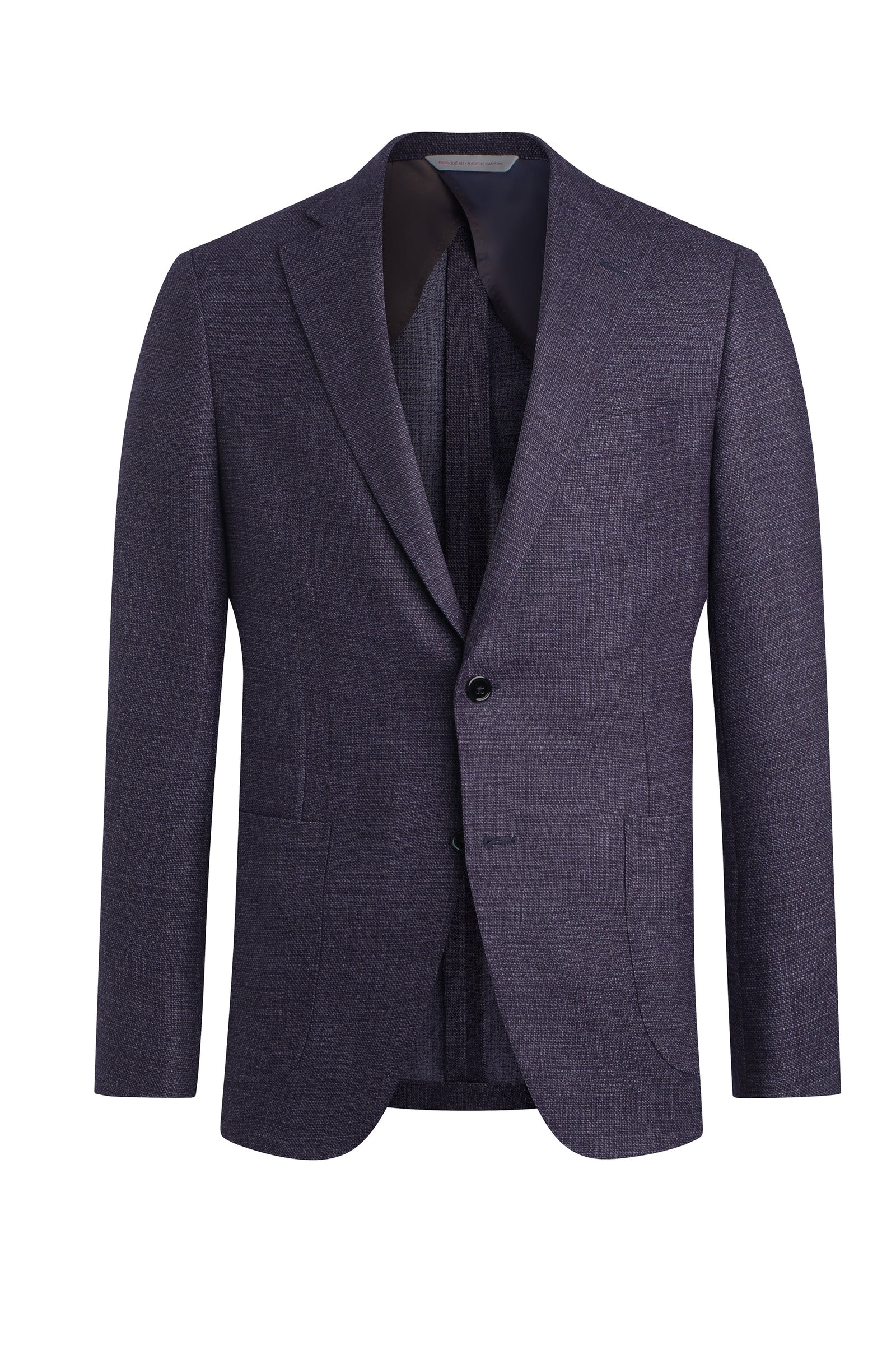 Purple 110 S Textured Solid Jacket