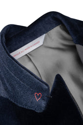 Navy Velvet Dinner Jacket