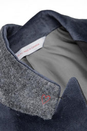 Grey Velvet Dinner Jacket