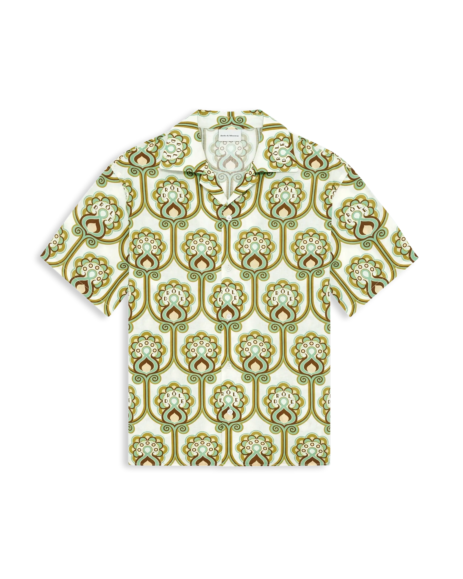 Chemise Tapisserie Florale Lin