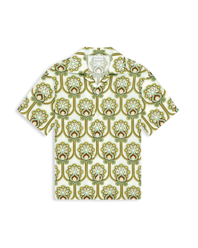 Chemise Tapisserie Florale Lin