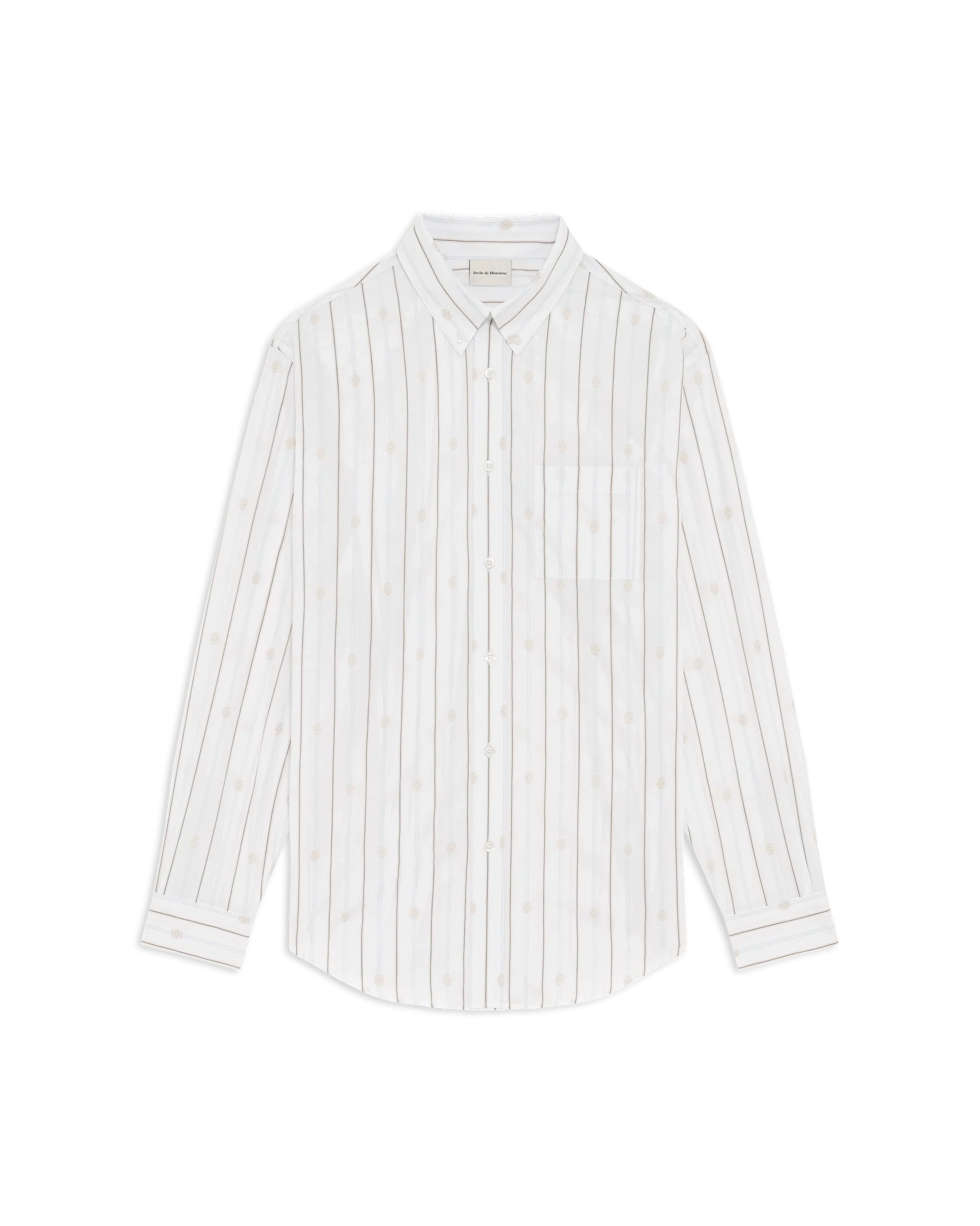 Chemise Ray E Monogramme