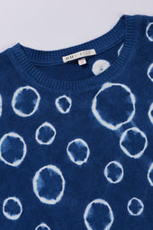 Shibori Relaxed Fit T Shirt In