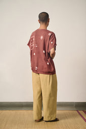Rouge Pink Relaxed Fit T Shirt