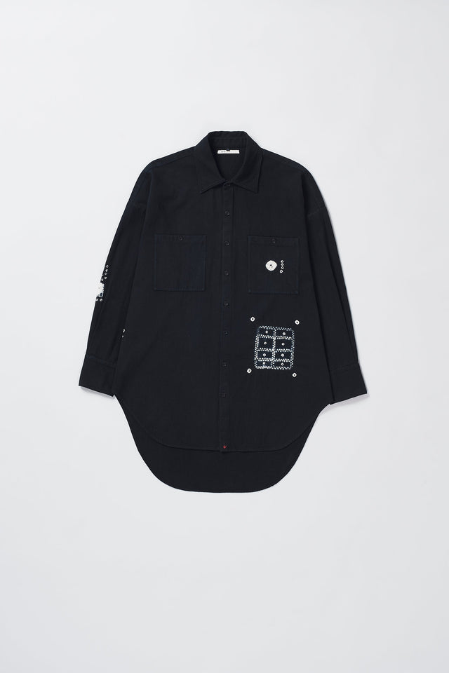 OVERSIZED SHIBORI SHIRT
