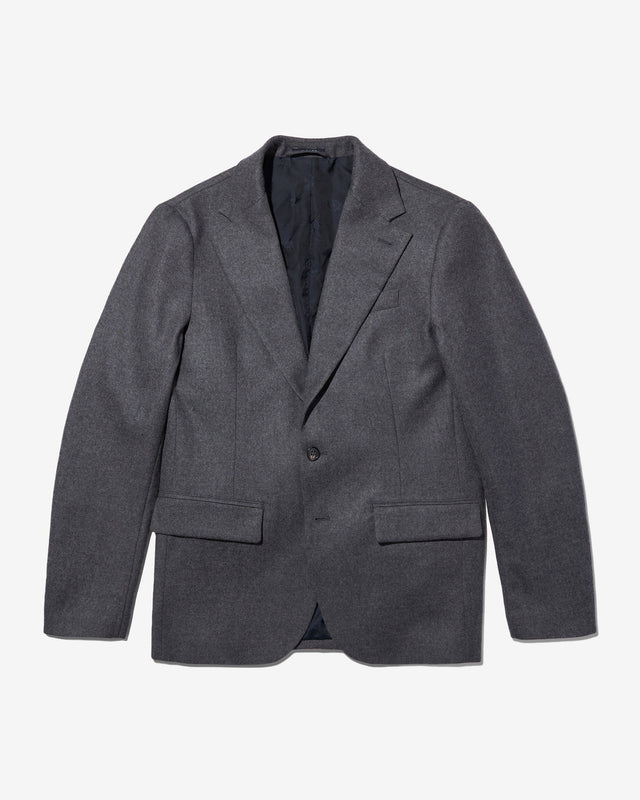 Single Breasted Wool Jacket