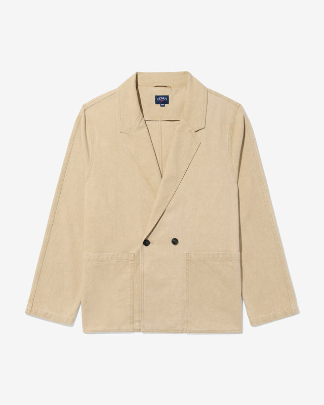 Double-Breasted Cotton Jacket