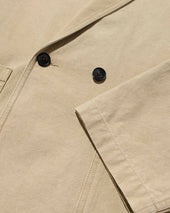 Double-Breasted Cotton Jacket