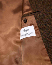 Wool Herringbone Sack Jacket