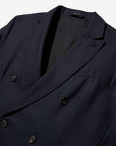 Hopsack Double-Breasted Blazer