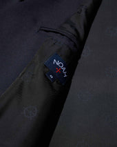 Hopsack Double-Breasted Blazer
