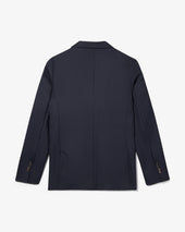 Hopsack Double-Breasted Blazer