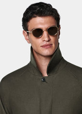 Relaxed Raglan Overcoat