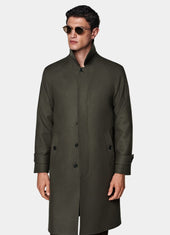 Relaxed Raglan Overcoat