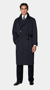Navy Trench Coat