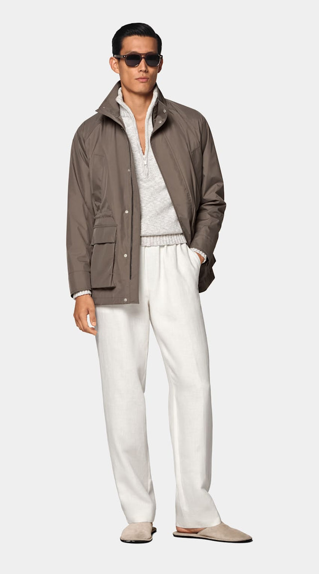Taupe Field Jacket