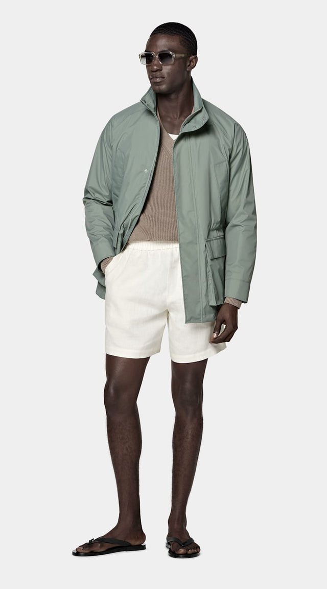 Mid Green Field Jacket