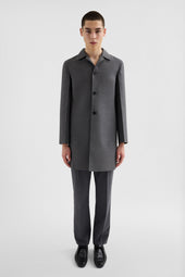 Wool Twill Coat