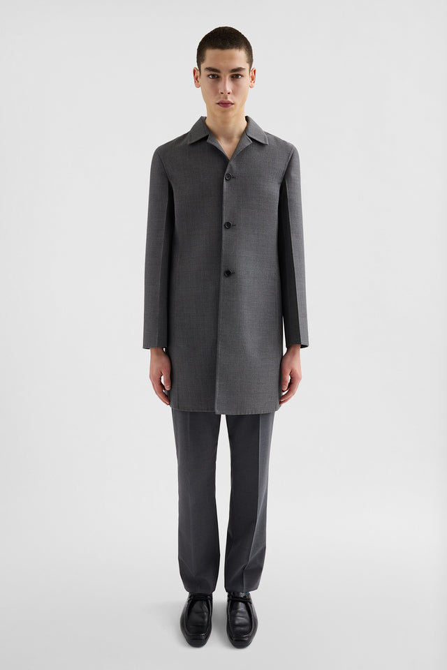 Wool Twill Coat