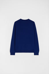 Maglione In Lana Con Motivo Pointelle