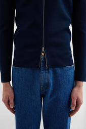 Technical Zip Up Cardigan