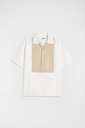 Cotton Blend Poplin Shirt