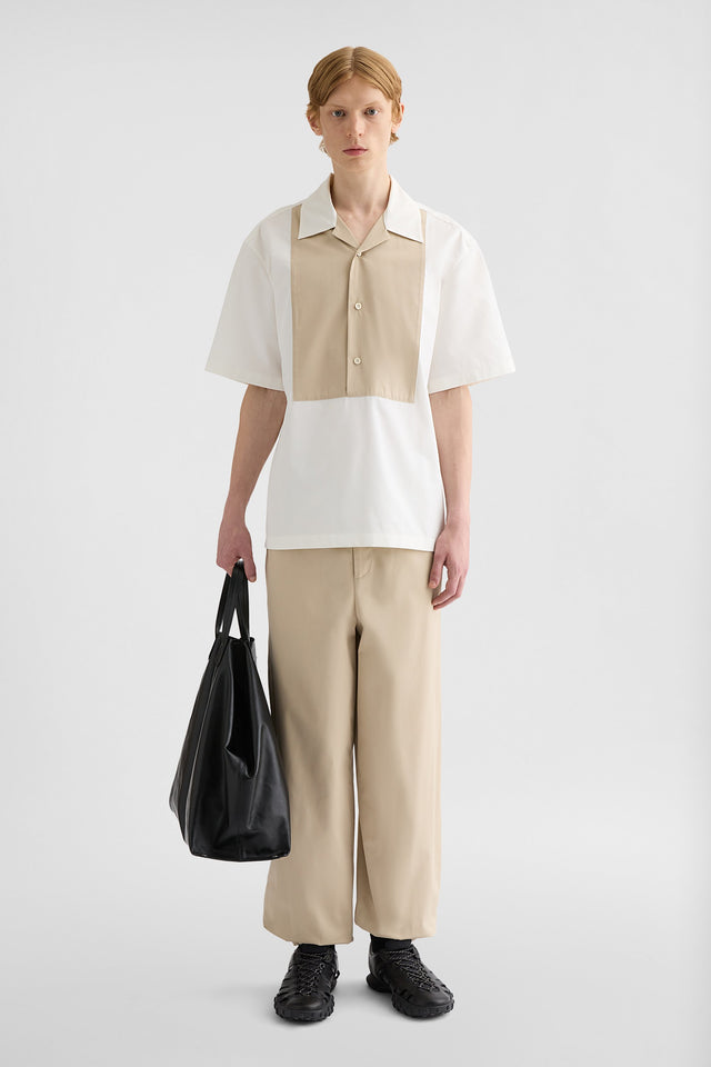 Cotton Blend Poplin Shirt