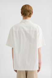 Cotton Blend Poplin Shirt