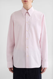 Camicia In Popeline Di Cotone