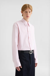 Camicia In Popeline Di Cotone