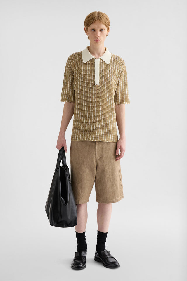Polo in maglia di cotone