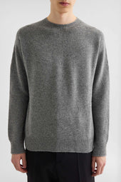 Maglione Girocollo In Misto Cashmere
