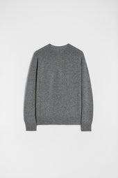 Maglione Girocollo In Misto Cashmere