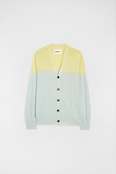 Lightweight Wool V Neck Cardigan