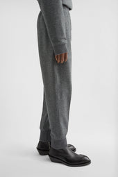 Pantaloni Da Ginnastica In Lana Melton