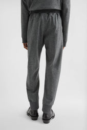 Pantaloni Da Ginnastica In Lana Melton