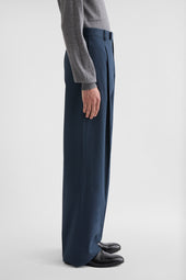 Pantaloni In Popeline Di Misto Cotone