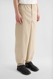 Pantaloni In Popeline Di Misto Cotone