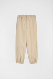 Pantaloni In Popeline Di Misto Cotone
