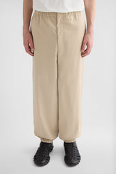 Pantaloni In Popeline Di Misto Cotone