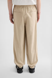 Pantaloni In Popeline Di Misto Cotone