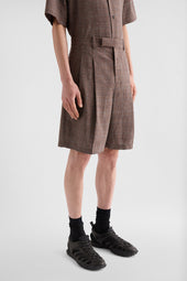 Short In Misto Lana Fiammato