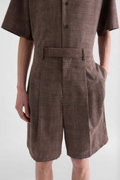 Short In Misto Lana Fiammato
