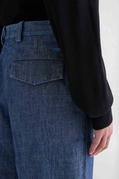 Pantaloni Affusolati In Cotone