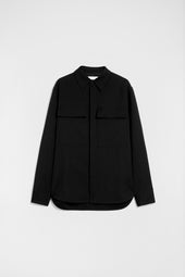 Lightweight Wool Gabardine Shirt